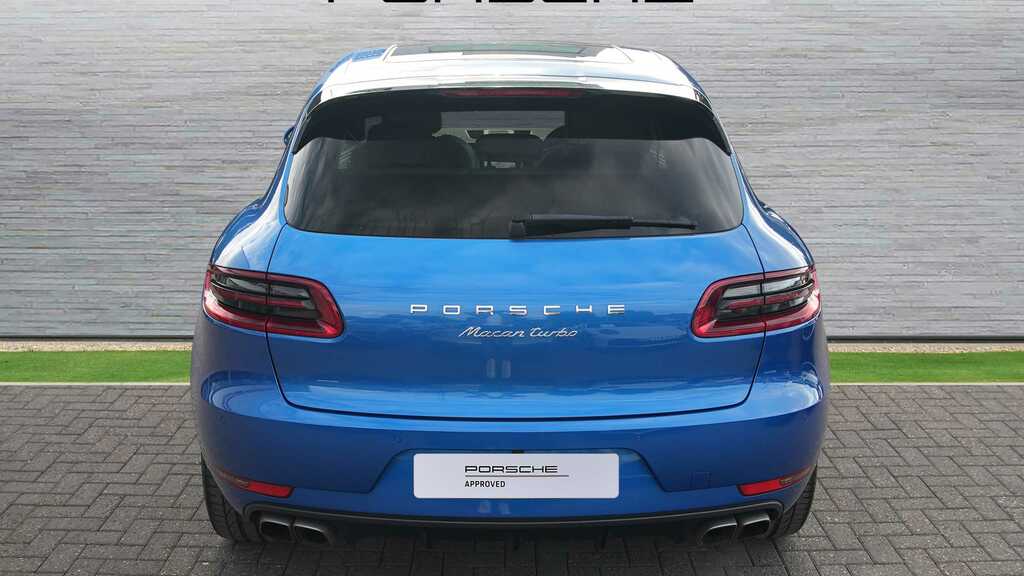 Porsche Macan Turbo S-a 2017 Blue #6