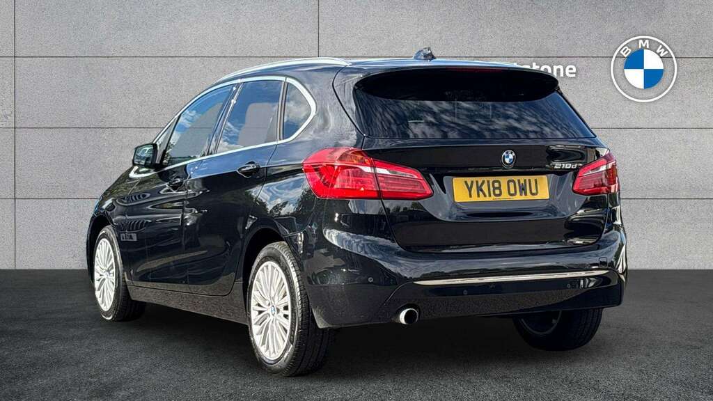 BMW 2 Series 218D Luxury Nav Step 2018 Black #2