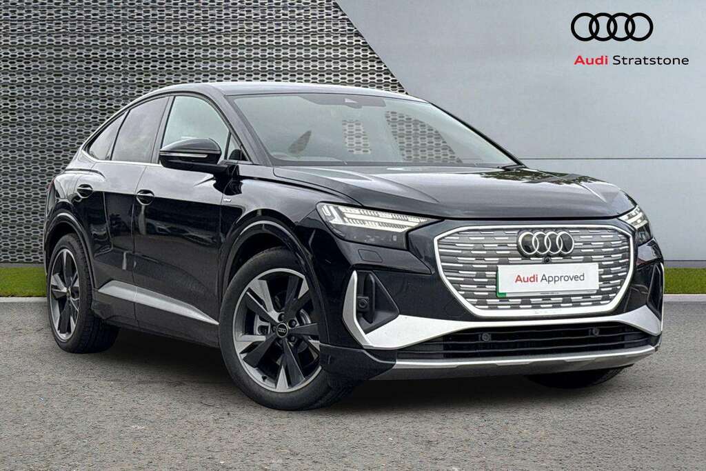 Audi Q4 E Tron 210Kw 45 82Kwh S Line Leather 2026 Black