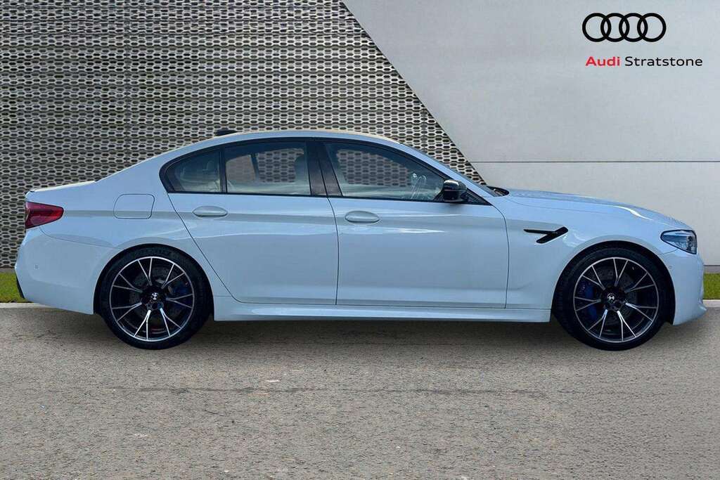 BMW M5 Dct Competition Pack 2018 White #4