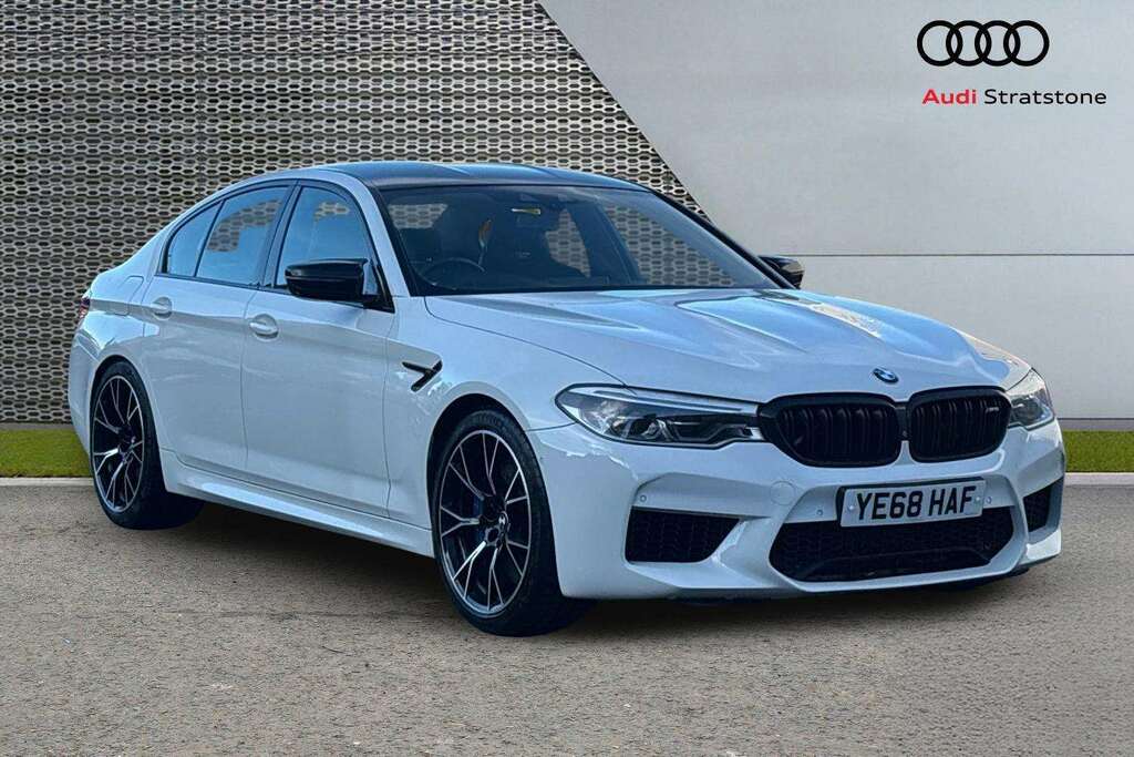 BMW M5 Dct Competition Pack 2018 White