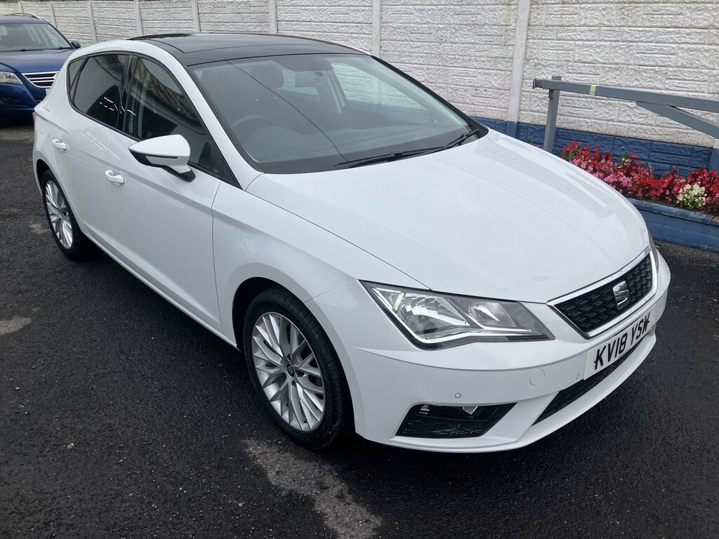 Seat Leon 1.2 Tsi Se Dynamic Technology White #5