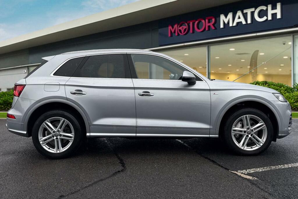 Audi Q5 2.0 Tdi S Line Suv S Tronic Quattro Eur Silver #3