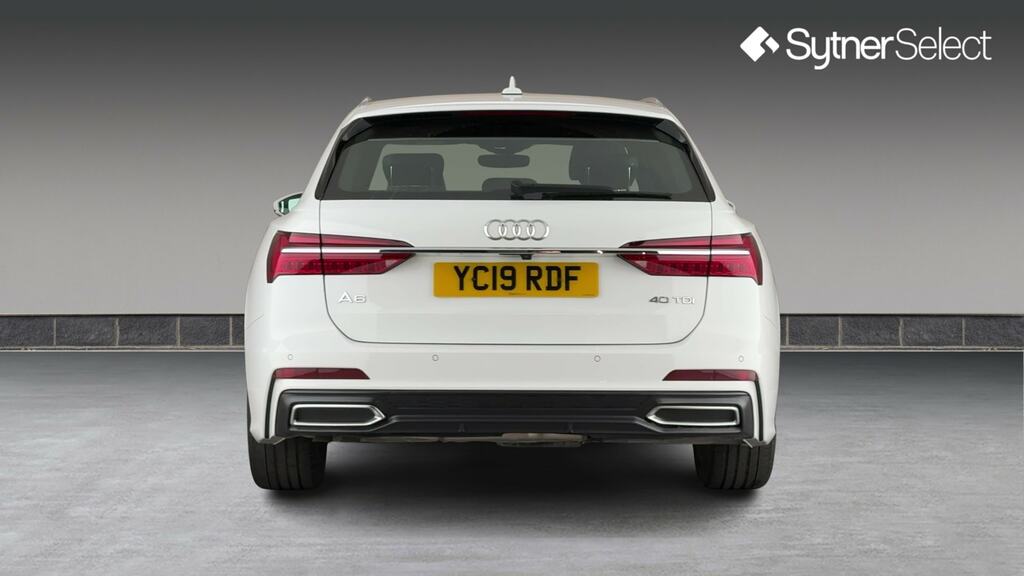 Audi A6 Avant 40 Tdi S Line S Tronic YC19RDF White #5