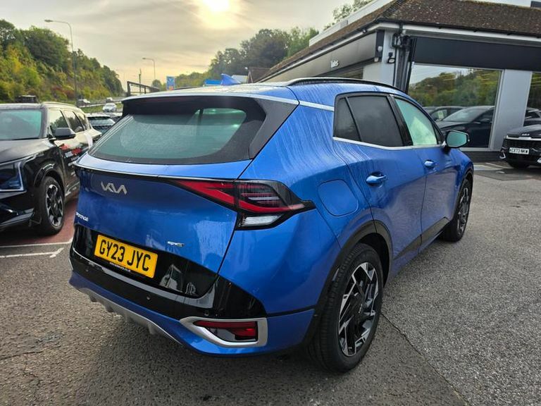 Kia Sportage 1.6T Gdi Phev Gt-line Awd Blue #3