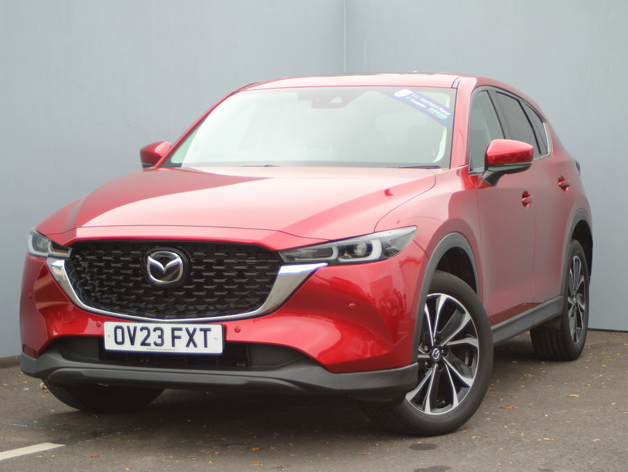 Mazda CX-5 2.0 E-skyactiv G Mhev Exclusive-line Red #2