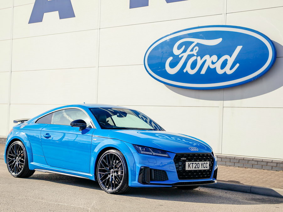 Audi TT 45 Tfsi Quattro Black Edition S Tronic Tech Blue