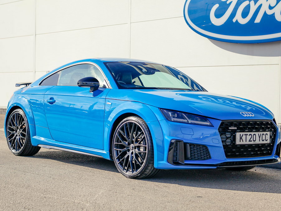 Audi TT 45 Tfsi Quattro Black Edition S Tronic Tech Blue #3
