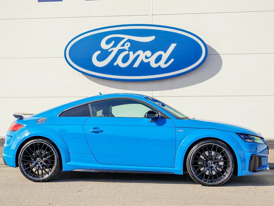 Audi TT 45 Tfsi Quattro Black Edition S Tronic Tech Blue #2