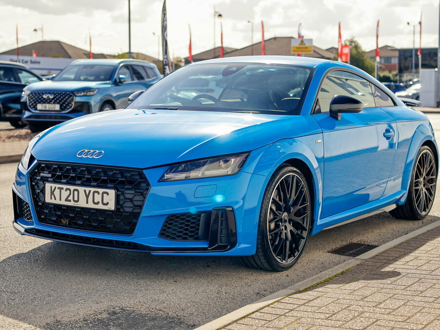 Audi TT 45 Tfsi Quattro Black Edition S Tronic Tech Blue #4