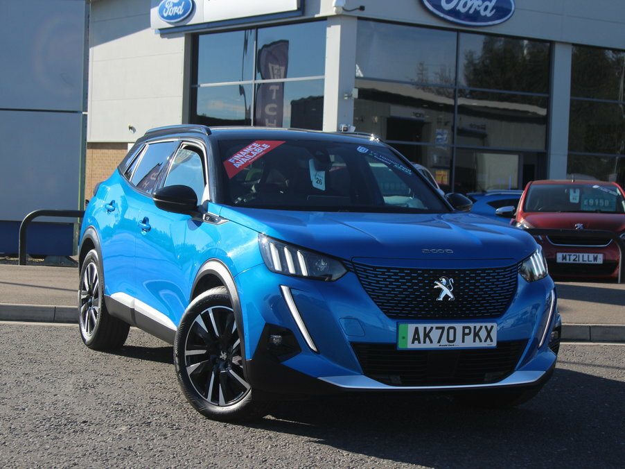 Peugeot e-2008 100Kw Gt Line 50Kwh Blue