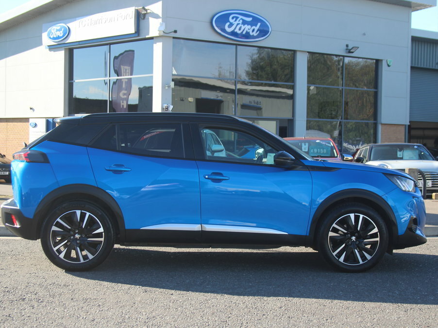 Peugeot e-2008 100Kw Gt Line 50Kwh Blue #5