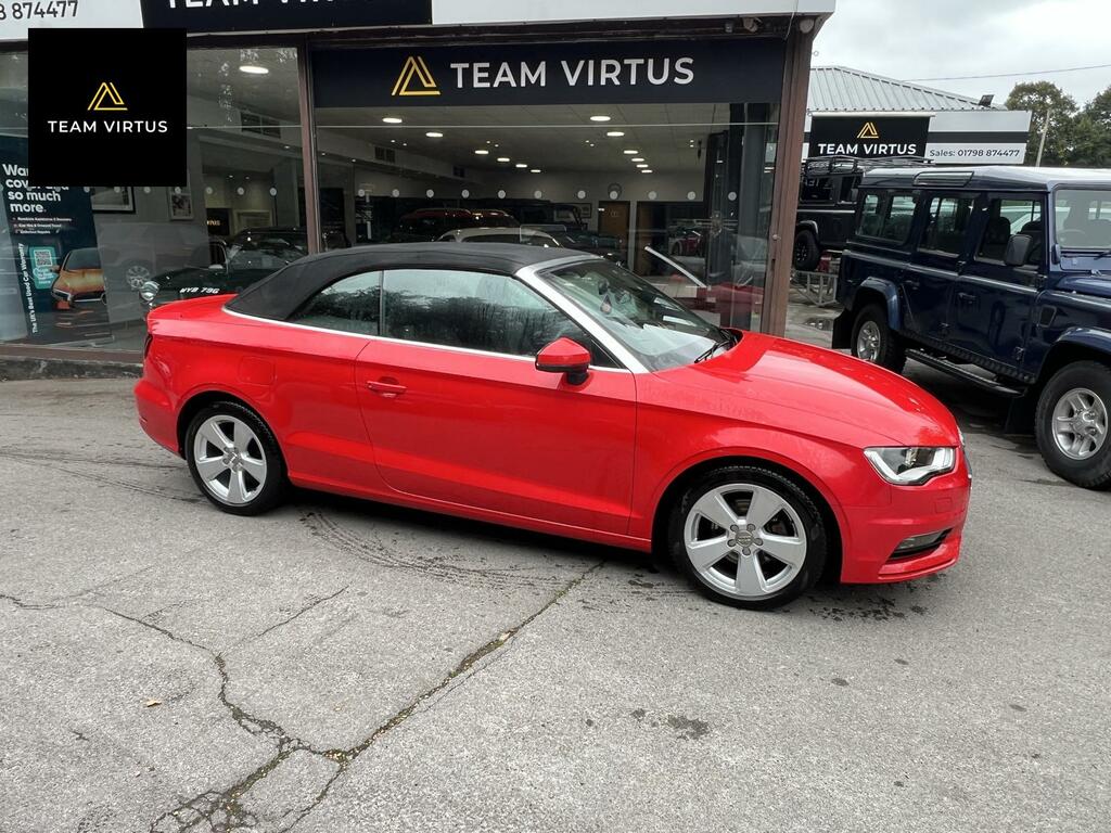 Audi A3 Cabriolet 1.4 Tfsi Cod Sport Convertible S Tronic Red #3