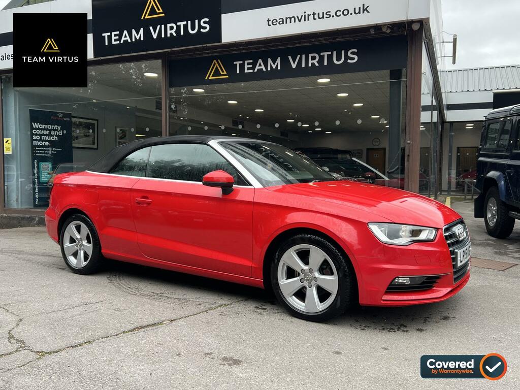 Audi A3 Cabriolet 1.4 Tfsi Cod Sport Convertible S Tronic Red