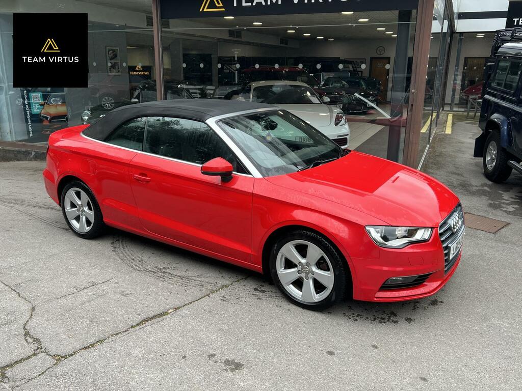 Audi A3 Cabriolet 1.4 Tfsi Cod Sport Convertible S Tronic Red #2