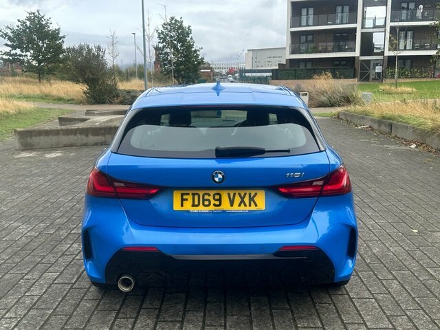 BMW 1 Series 1.5 118I M Sport Hatchback Dct Euro 6 Blue #4