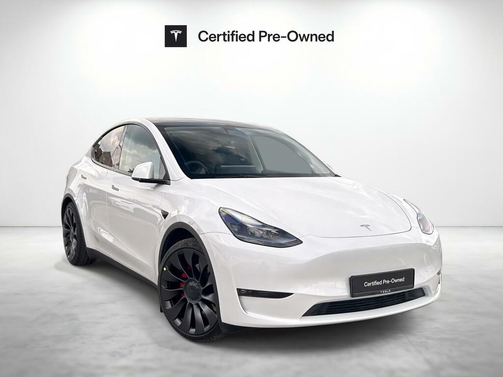 Tesla Model Y Performance White