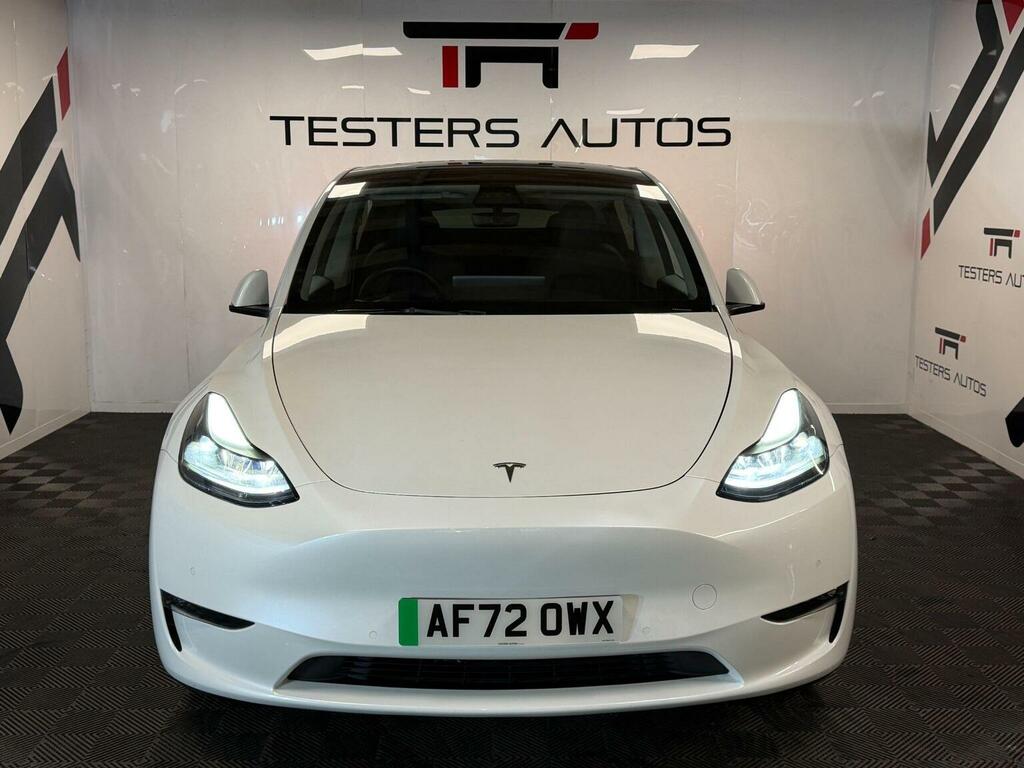 Tesla Model Y Suv Dual Motor Long Range 4Wde 202272 White #3