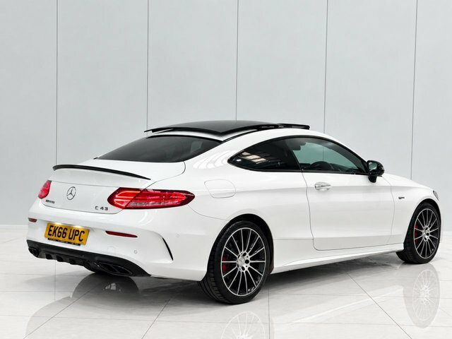 Mercedes-Benz C Class 3.0 C43 V6 Amg Premium Plus Coupe G-t White #3