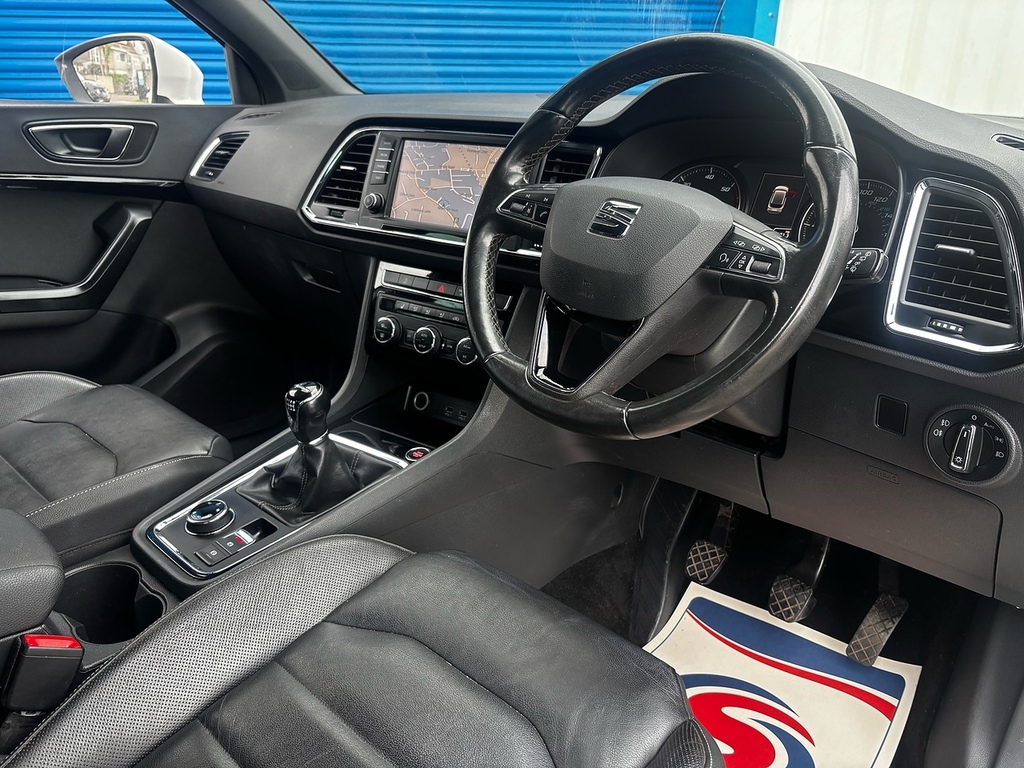 Seat Ateca 2.0 Tdi Xcellence Suv 4Drive Eur White #3