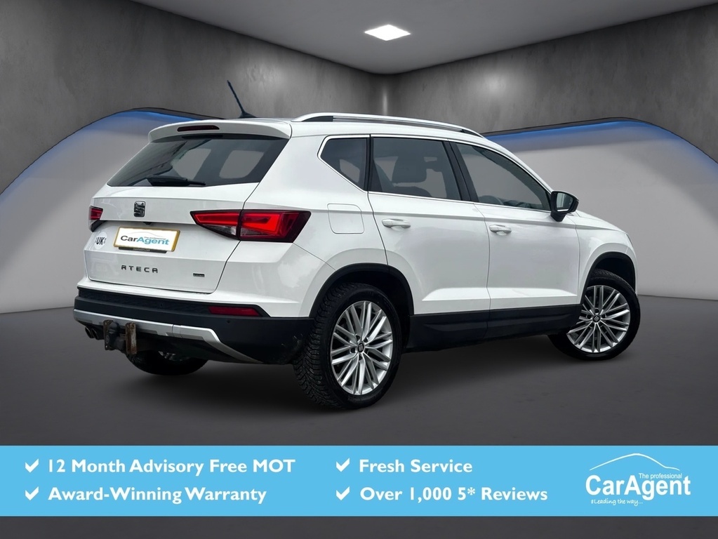 Seat Ateca 2.0 Tdi Xcellence Suv 4Drive Eur White #2