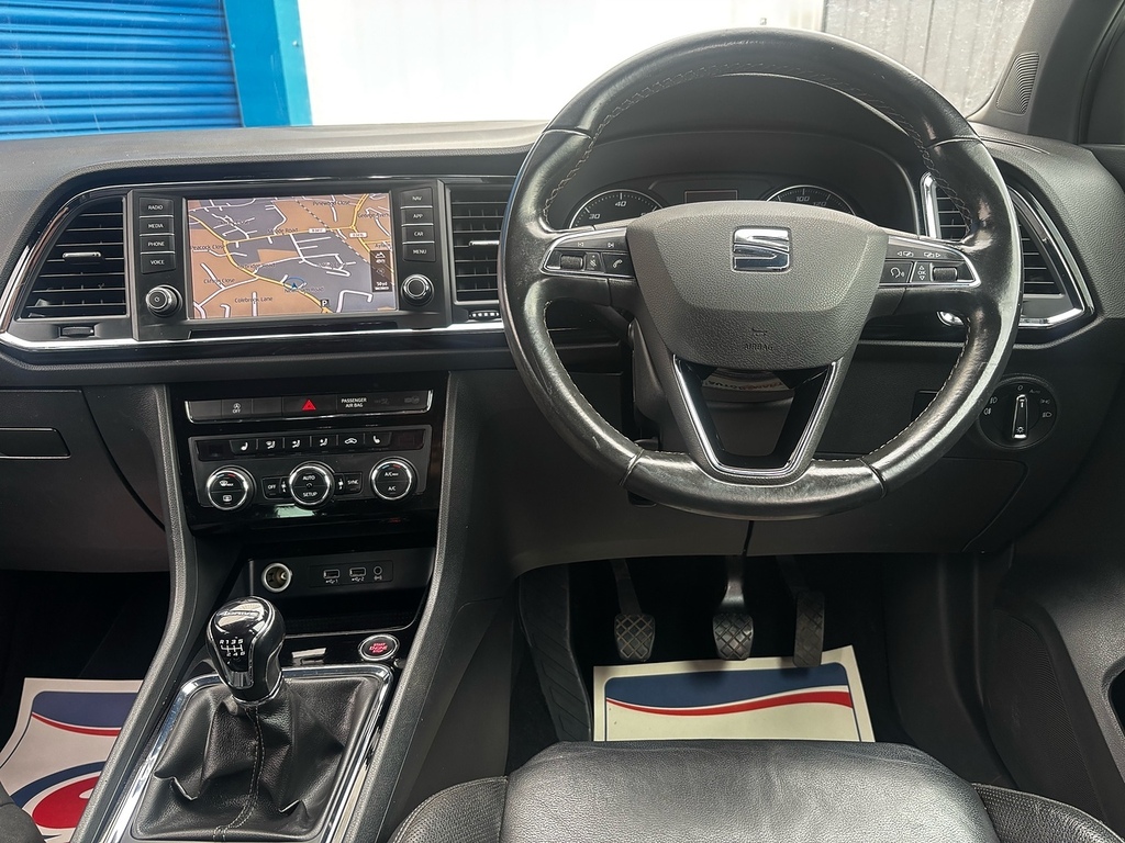 Seat Ateca 2.0 Tdi Xcellence Suv 4Drive Eur White #6