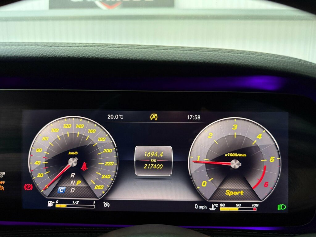 Mercedes-Benz S Class S 350 D L Amg Line Silver #53