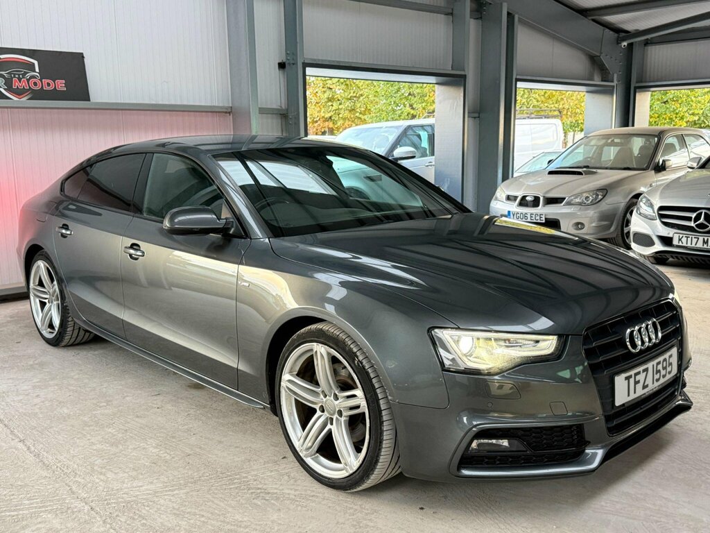 Audi A5 1.8 Tfsi Black Edition Sportback Euro 6 Ss Grey #3