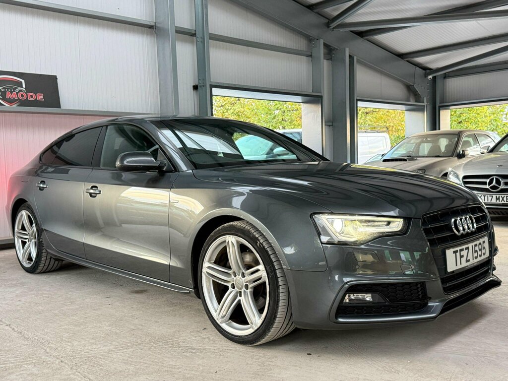 Audi A5 1.8 Tfsi Black Edition Sportback Euro 6 Ss Grey #2