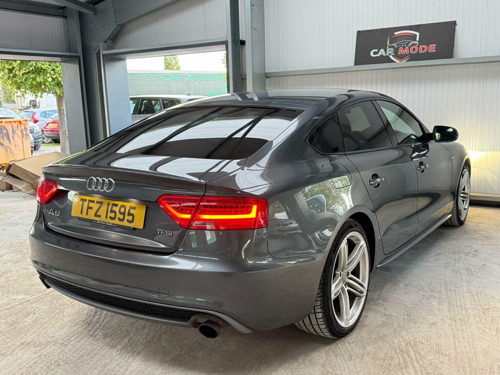 Audi A5 1.8 Tfsi Black Edition Sportback Euro 6 Ss Grey #5