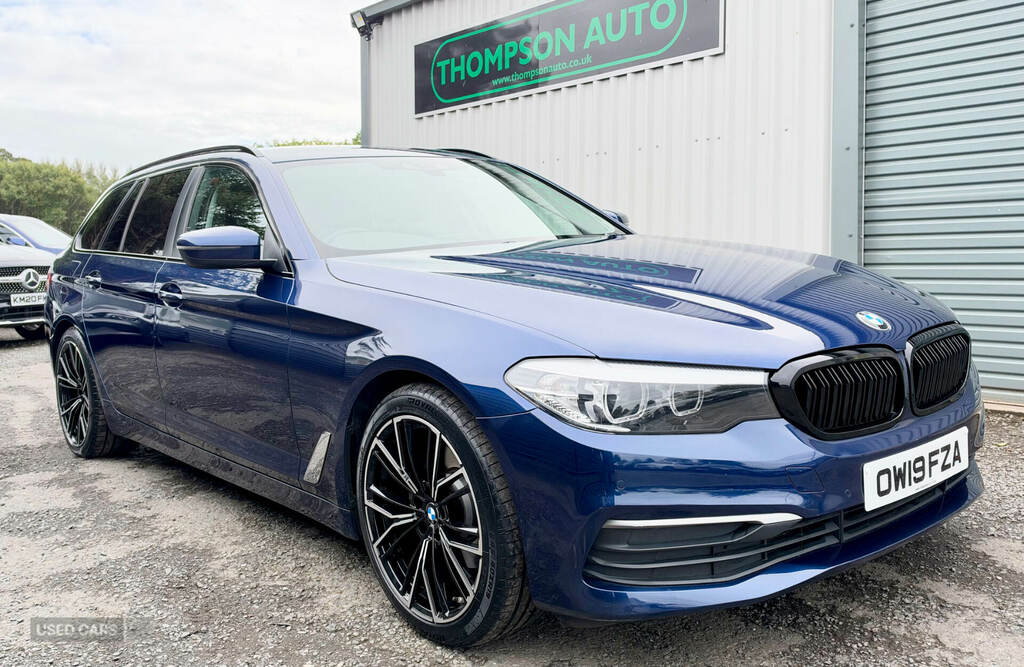 BMW 5 Series 520D Se Blue