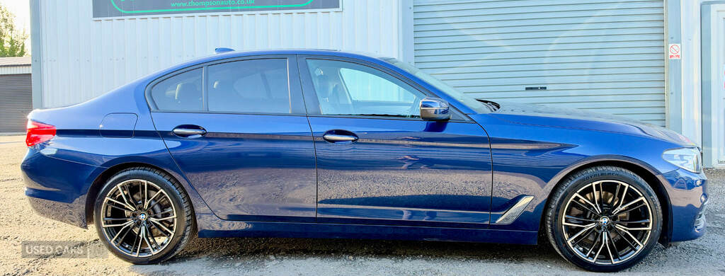 BMW 5 Series 520D Se Blue #2