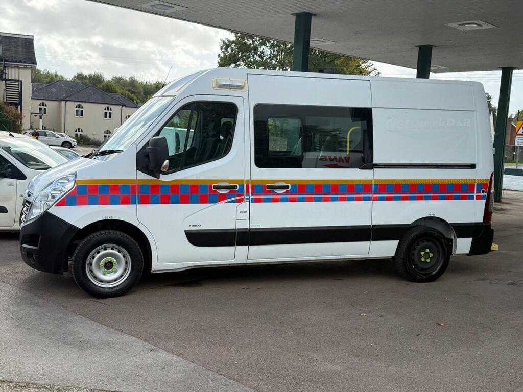 Vauxhall Movano Panel Van 2.3 Cdti 3500 Fwd L2 H2 Euro 6 2020 White #4