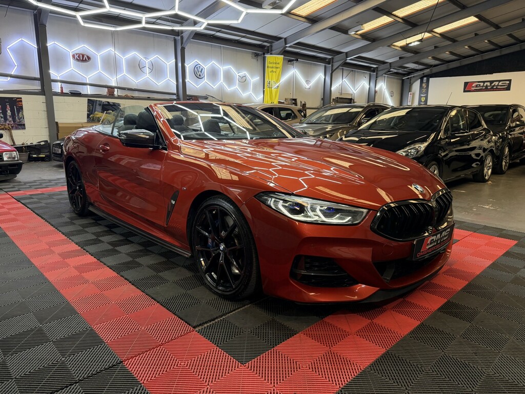 BMW 8 Series Convertible 4.4 M850i Xdrive Convertible 201969 Orange #2