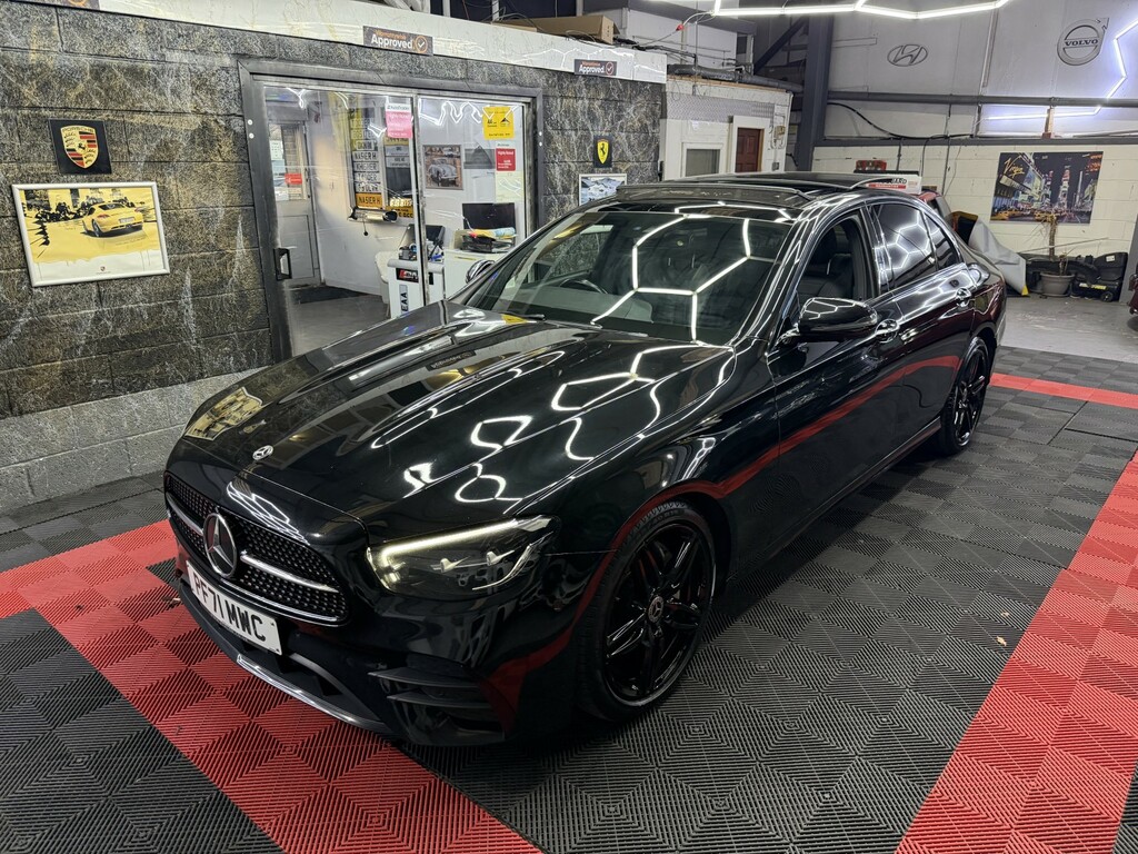 Mercedes-Benz E Class Saloon 2.0 E220dh Mhev Amg Line Night Edition 202 PF71MWC Black #3