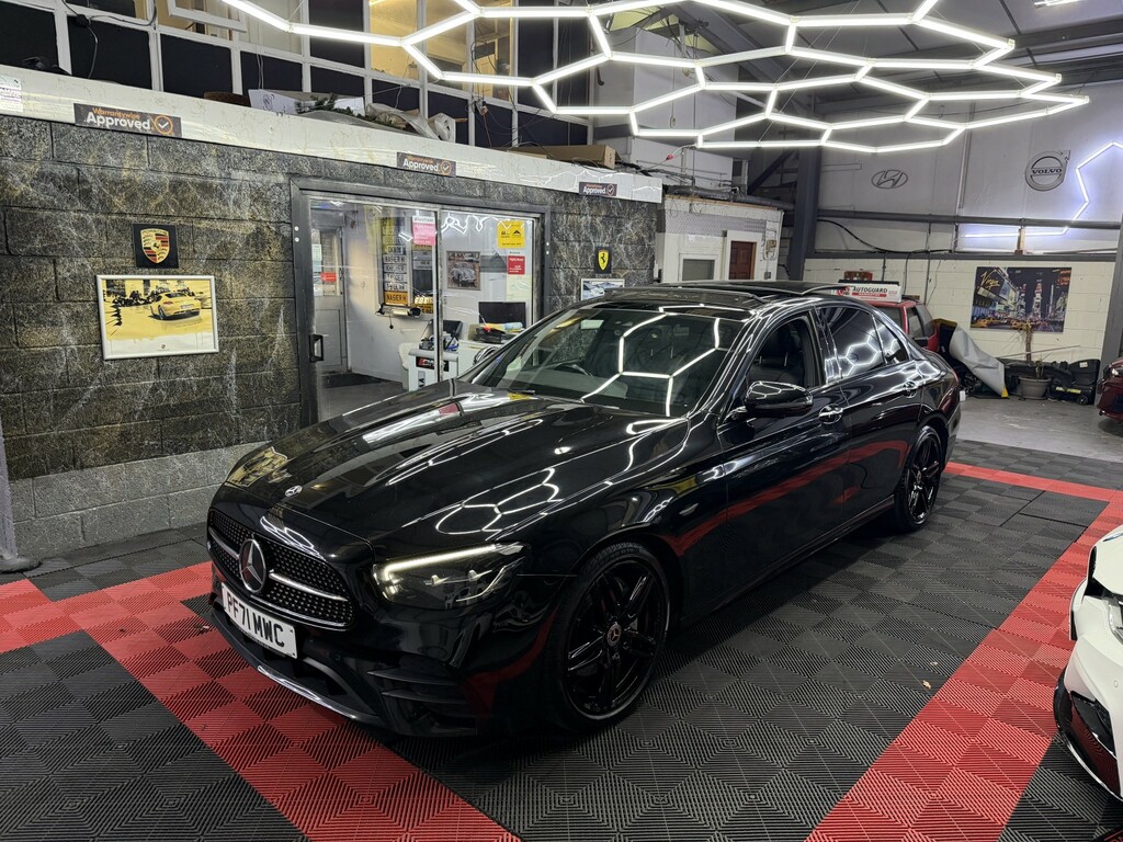 Mercedes-Benz E Class Saloon 2.0 E220dh Mhev Amg Line Night Edition 202 PF71MWC Black #6