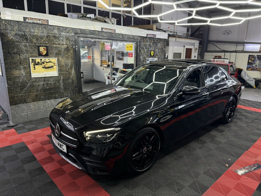 Mercedes-Benz E Class Saloon 2.0 E220dh Mhev Amg Line Night Edition 202 PF71MWC Black #2