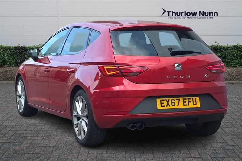 Seat Leon 1.4 Ecotsi Fr Technology Hatchback Dsg Red #5