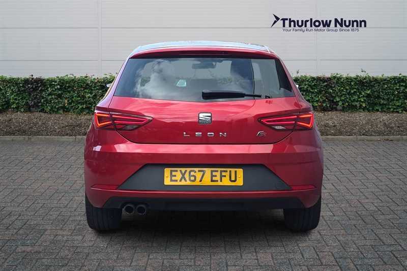 Seat Leon 1.4 Ecotsi Fr Technology Hatchback Dsg Red #4
