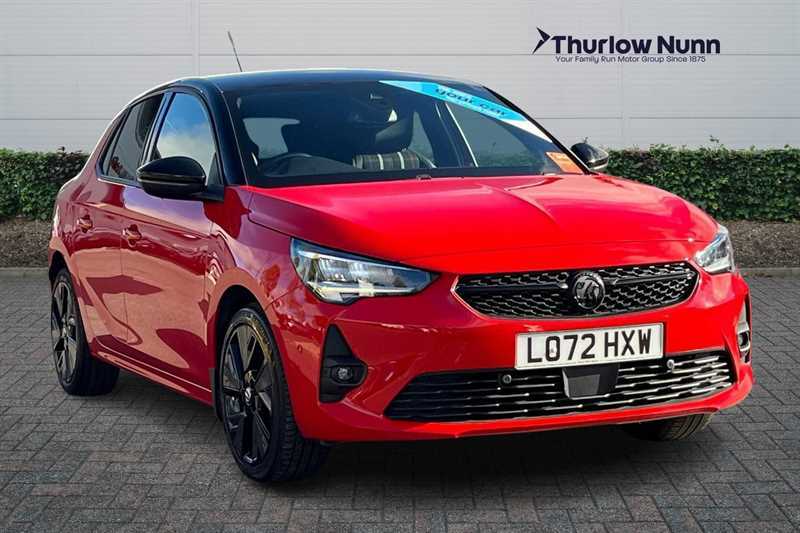Vauxhall Corsa-e 50Kwh Anniversary Edition Hatchback A Red