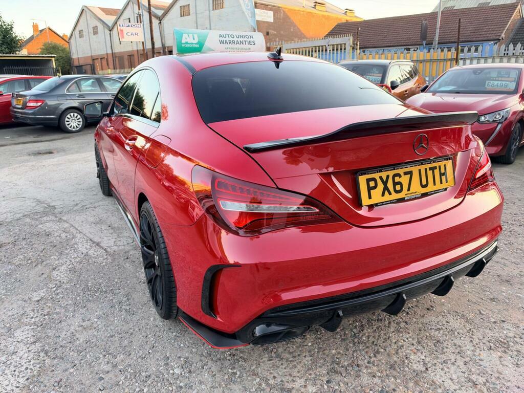 Mercedes-Benz CLA Class 1.6 Cla180 Amg Line Coupe Euro 6 S S Red #4