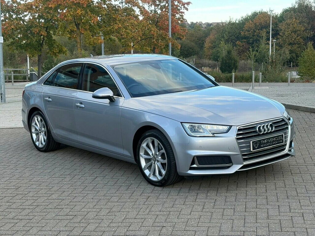 Audi A4 2.0 Tdi 35 Sport Saloon S Tronic Euro 6 Silver #3