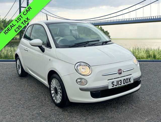 Fiat 500 1.2 Lounge Hatchback Euro 4 69 White