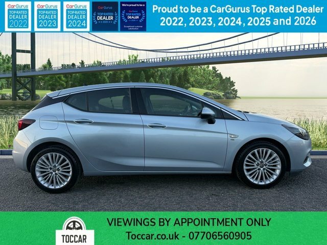 Vauxhall Astra 1.2 Turbo Elite Nav Hatchback Eu Silver #2