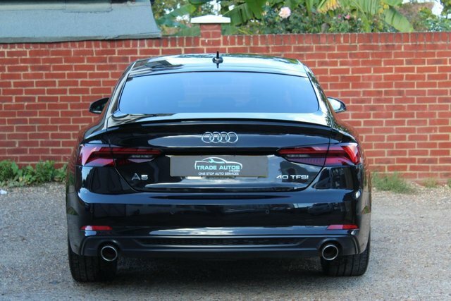 Audi A5 Tfsi 40 Black Edition Black #5