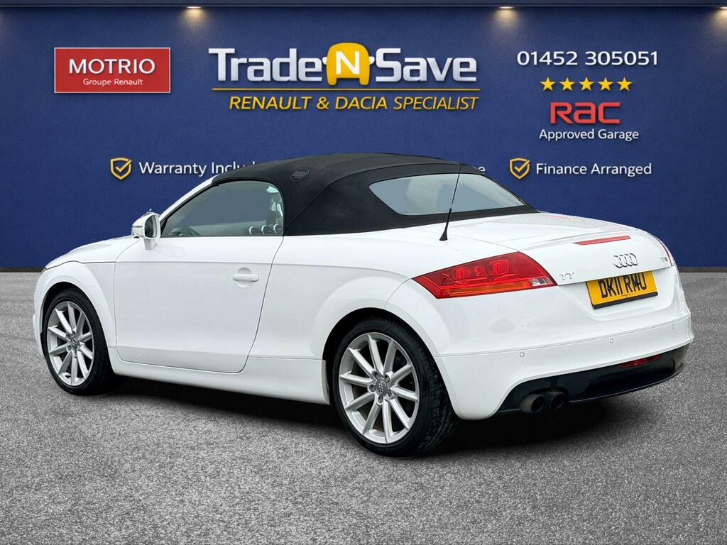 Audi TT 1.8 Tfsi Roadster Euro 5 White #4