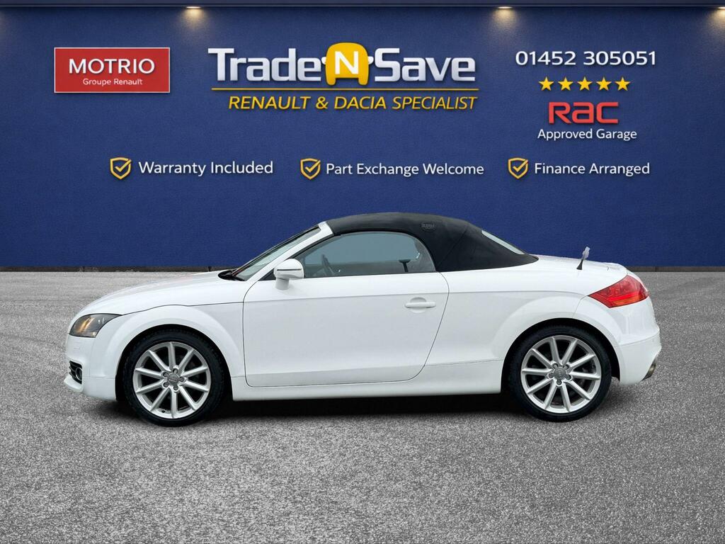 Audi TT 1.8 Tfsi Roadster Euro 5 White #3