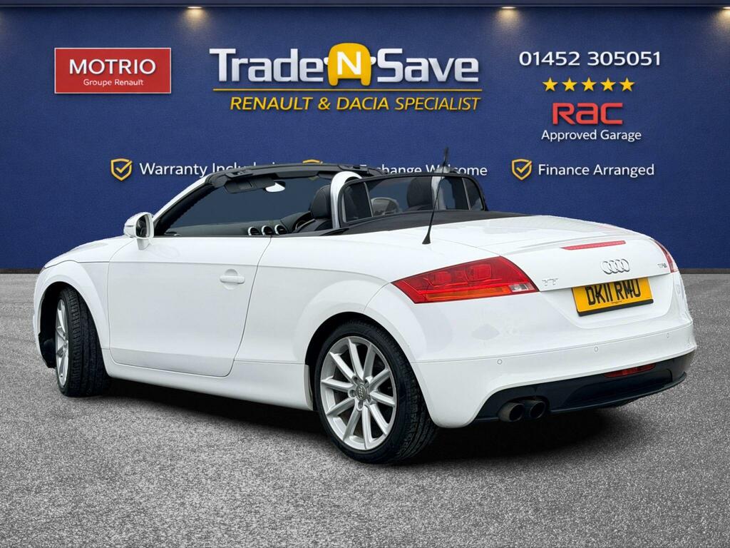 Audi TT 1.8 Tfsi Roadster Euro 5 White #6