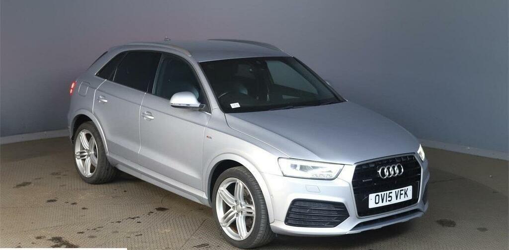 Audi Q3 2.0 Tdi S Line Plus S Tronic Quattro Euro 6 Ss Silver
