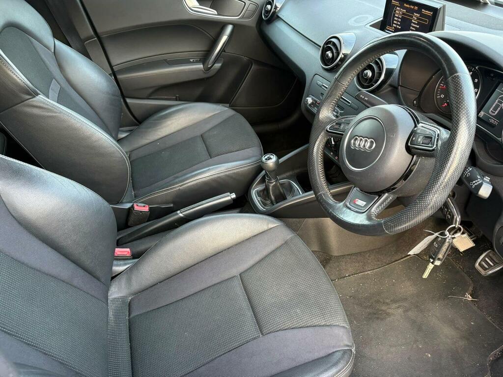 Audi A1 1.4 Tfsi S Line Sportback Euro 6 Ss Silver #3